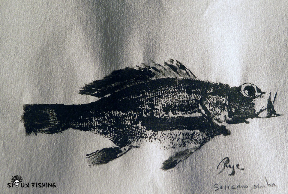 Gyotaku Serran écriture