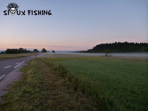 Sur la route pour le lac Chalain