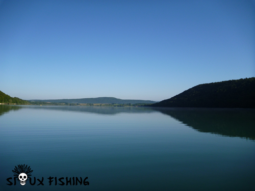 Pêche en kayak au lac Chalain