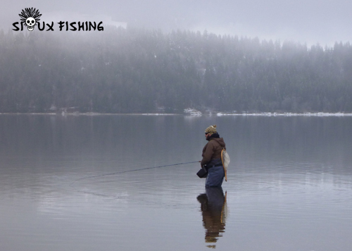 Pêche truite lacustre_ Lac de Joux