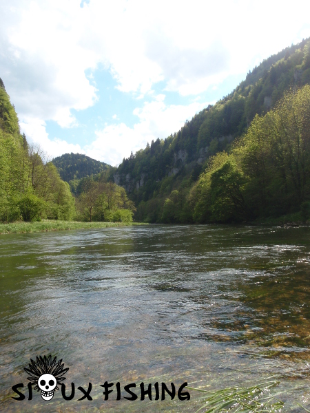 Le parcours en aval de la centrale du Refrain