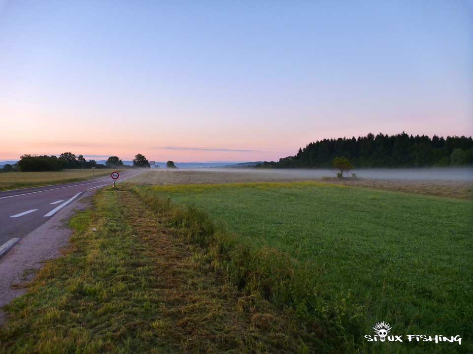 Sur la route de Chalain