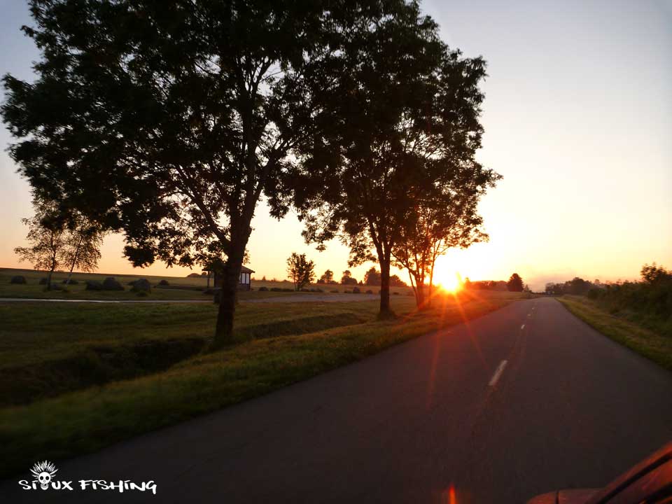 Sur la route de Chalain