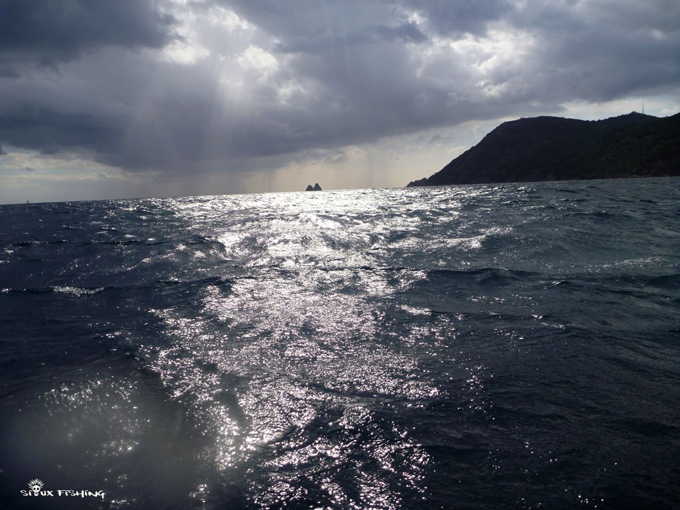 Houle sur la méditerranée