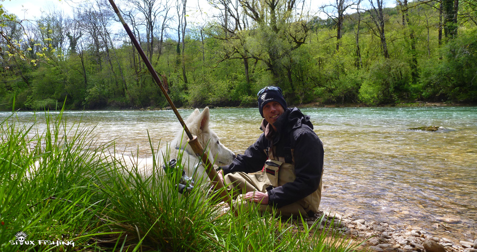 Pêche sur la rivière d'Ain Pêche sur la rivière d'Ain
