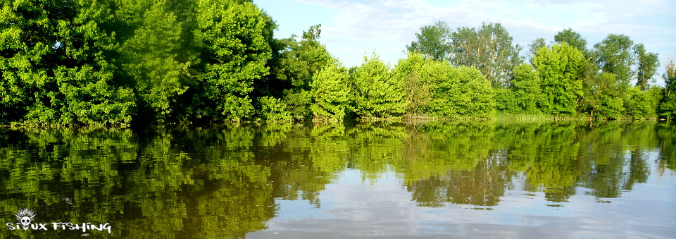 La Seille à Cuisery La Seille à Cuisery